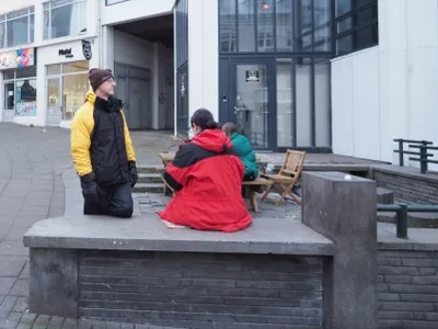 People in Iceland photograph 3